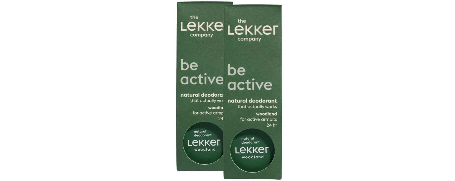 The Lekker Company Deodorant 'Be Active' Woodland